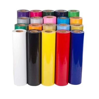 Different Colors PU Heat Transfer Vinyl HTV For T-Shirt And Other Clothing 0.5 X 25m