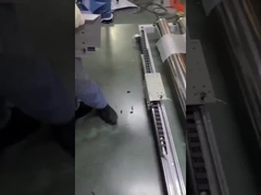 Comment utiliser le trancheur de bandeau pour couper le rouleau flex ou le rouleau d'autocollant