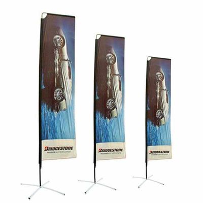 White Polyester Satin Flag Fabric 110GSM for Direct Sublimation Printing For Advertising Teardrop Banner Swooper Flag